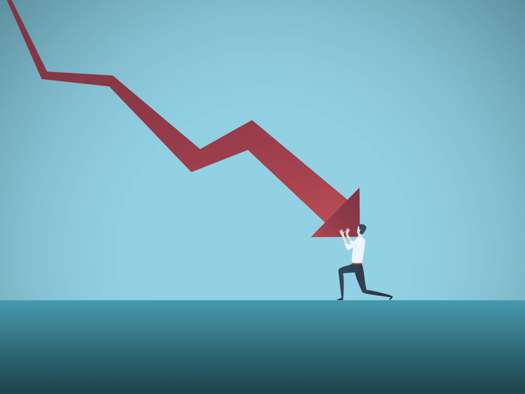 How was “Giving” affected by recession?